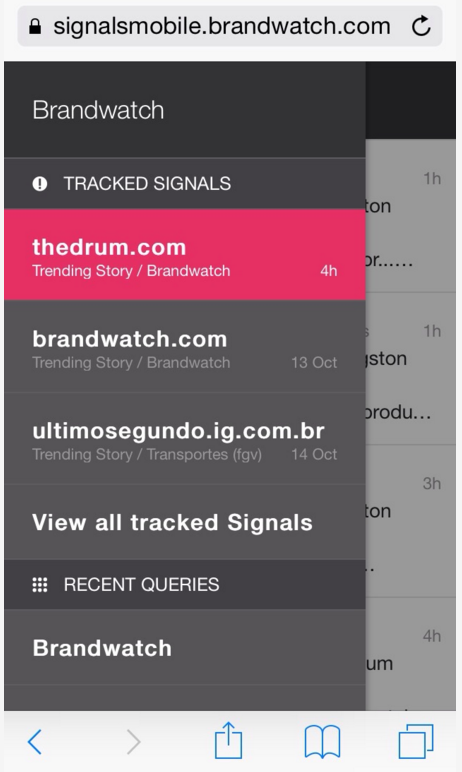 Brandwatch Signals
