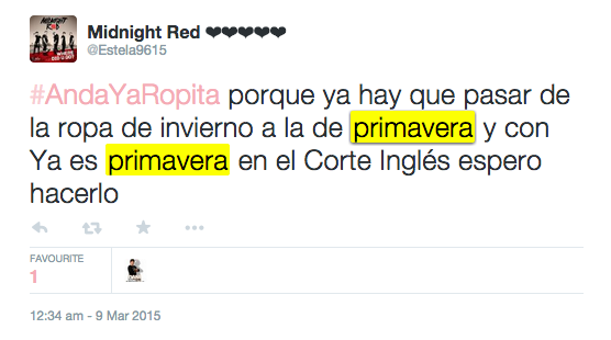 tweet el corte ingles ITP