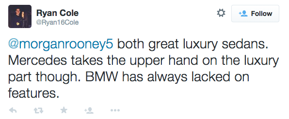 BMW vs. Mercedes Direct Quote