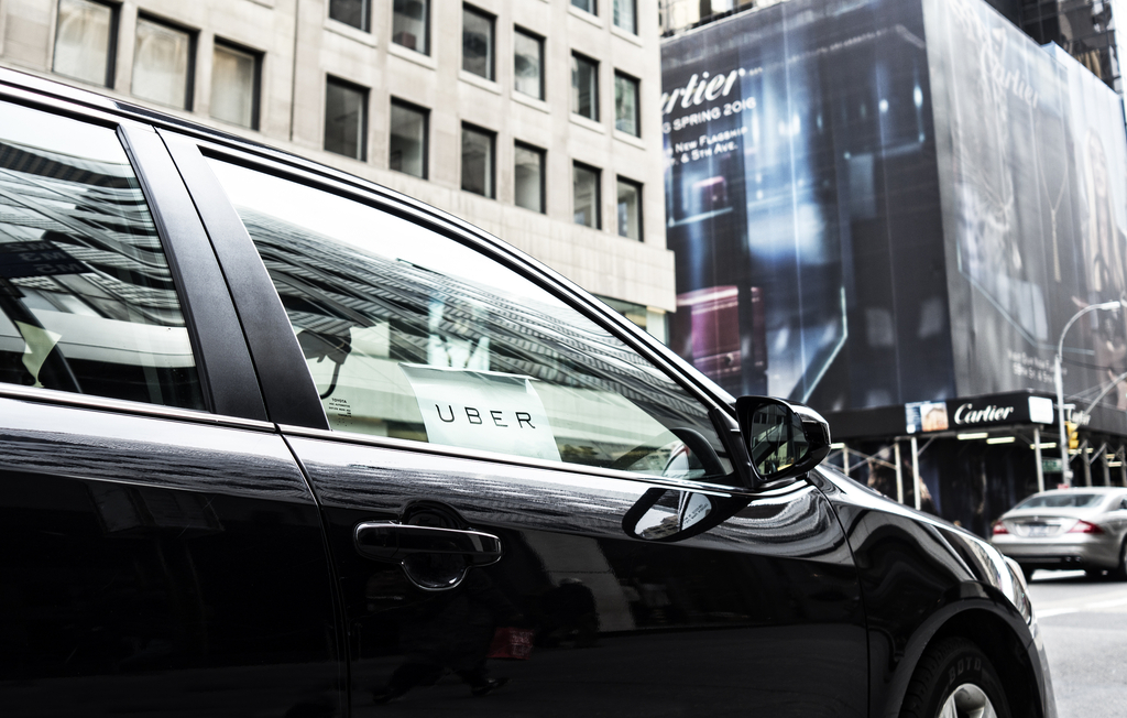 Uber car service in New York City