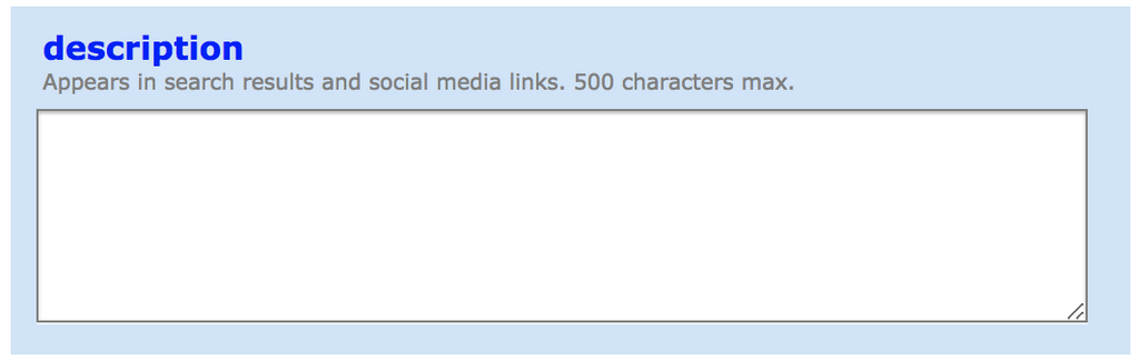 The description form box when creating a subreddit
